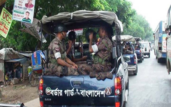 সারাদেশে বিজিবি মোতায়েন